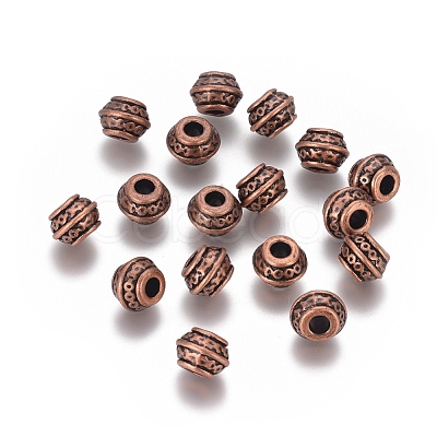 Tibetan Style Spacer Beads X-RLF0586Y-1