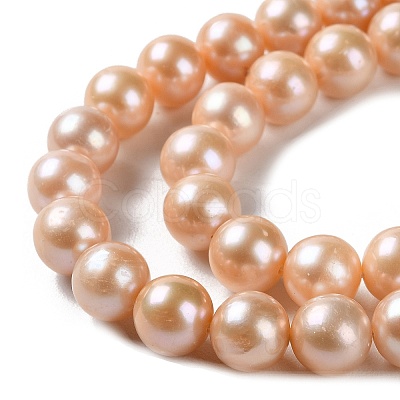 Natural Pearl Beads Strands PEAR-E018-24-1