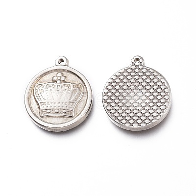 Non-Tarnish 201 Stainless Steel Pendants STAS-Z019-12P-1