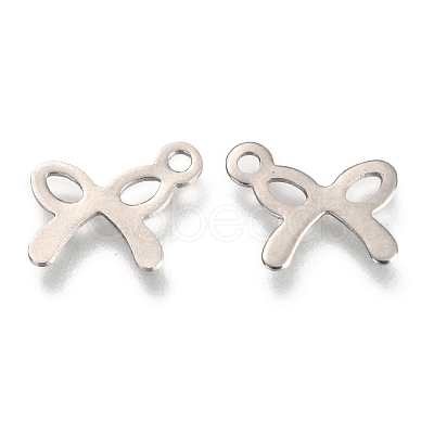 Non-Tarnish 201 Stainless Steel Charms STAS-H143-08P-1