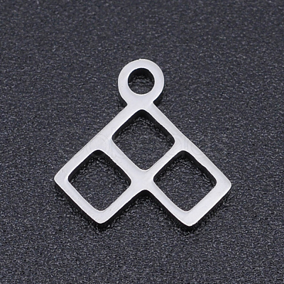 Non-Tarnish 201 Stainless Steel Charms STAS-T054-JN768-1-1