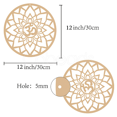 Laser Cut Wooden Wall Sculpture WOOD-WH0113-011-1