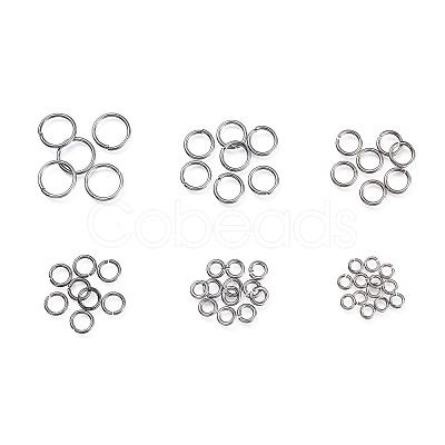 Brass Jump Rings KK-JQ0001-01B-1