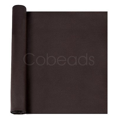 Lichee Pattern PU Leather Fabric Sheet DIY-WH0304-586B-1