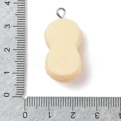 Resin Imitation Food Pendants FIND-U001-02C-1