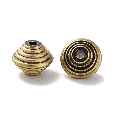 Tibetan Style Brass Beads KK-M284-07AB-1