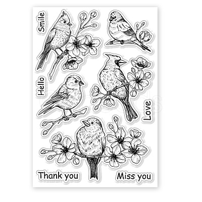 Custom PVC Plastic Clear Stamps DIY-WH0448-0295-1