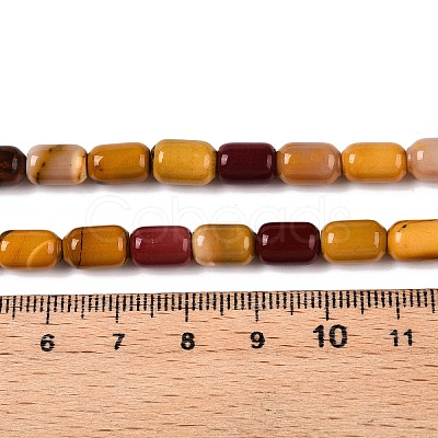 Natural Mookaite Beads Strands G-G980-46B-1