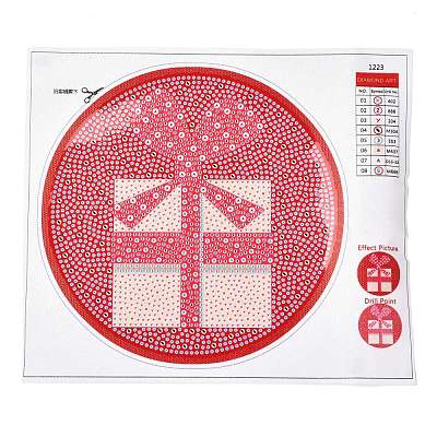 DIY Christmas Theme Diamond Painting Kits For Kids DIY-F073-03-1