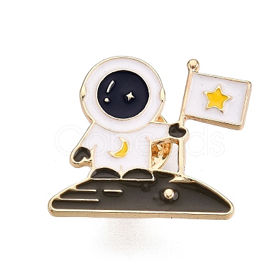 Spaceman Enamel Pins JEWB-N001-19C-G-1