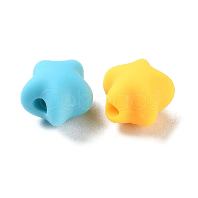 Dopamine Style Large Hole Acrylic Beads MACR-D029-07-1