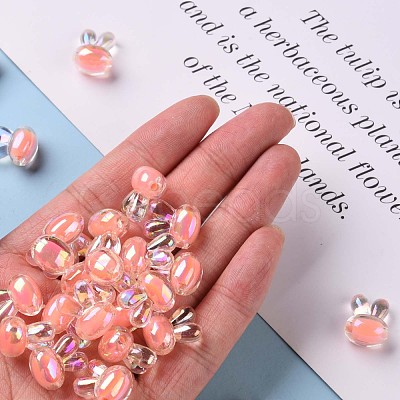 Transparent Acrylic Beads TACR-S152-05B-SS2109-1