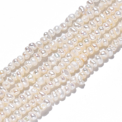 Natural Cultured Freshwater Pearl Beads Strands PEAR-N013-02C-1