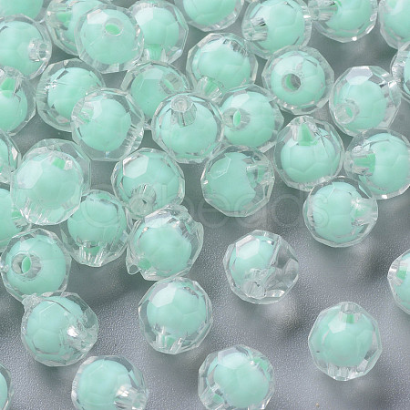 Transparent Acrylic Beads TACR-S152-04A-SS2111-1