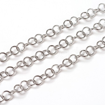 304 Stainless Steel Rolo Chains CHS-E016-02B-P-1