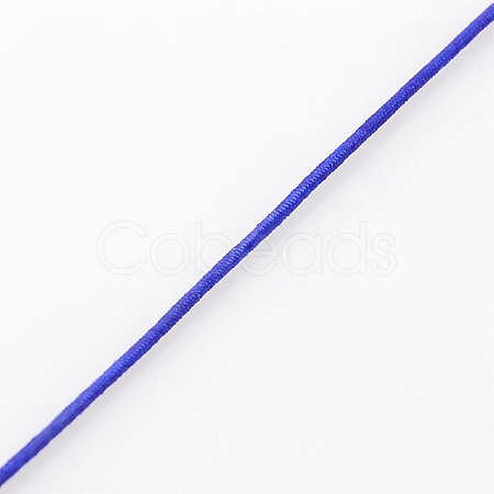 Elastic Round Jewelry Beading Cords Nylon Threads NWIR-L003-B-19-1