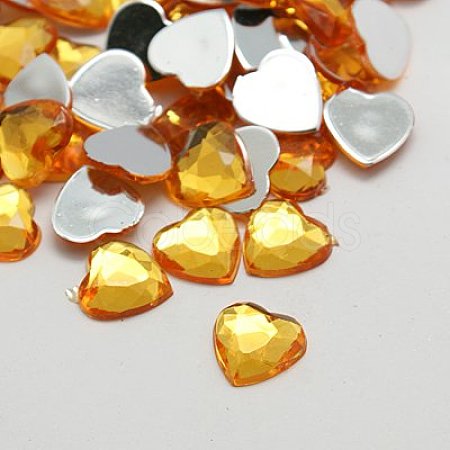 Imitation Taiwan Acrylic Rhinestone Cabochons GACR-A025-12x12mm-11-1