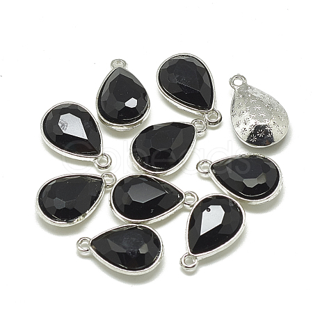 Alloy Glass Charms PALLOY-T028-7x10mm-02-1