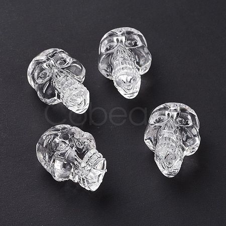 Transparent Acrylic Beads X-OACR-P013-01-1