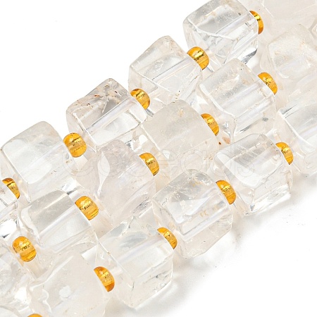 Natural Quartz Crystal Beads Strands G-G053-B15-01B-1