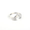 Stylish Adjustable Stainless Steel Wolf Cuff Rings for Women, Minimalist Fashion Hand Jewelry, Silver, show in picture