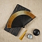 Chinese Style Wood Folding Fan with Tassel, for Party Wedding Dancing Decoration, Camel, 210mm