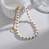 Handmade beaded pearl bracelet BN7202-5-1