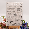 Silicone Clear Stamps DIY-A013-22-4