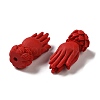 Dyed Buddha's Hand Synthetic Coral Beads CORA-O004-05A-3