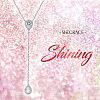 SHEGRACE 925 Sterling Silver Pendant Necklaces JN875A-3