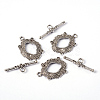 Alloy Toggle Clasps EA773Y-3