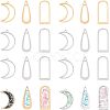 CHGCRAFT 18Pcs 6 Styles 201 Stainless Steel Pendants STAS-CA0001-61-1