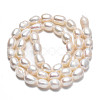 Natural Cultured Freshwater Pearl Beads Strands PEAR-N012-05A-2