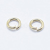 Electroplated Stainless Steel Open Jump Ring STAS-G152-01G-2.5x0.4-2