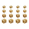 Brass Spacer Beads KK-PJ0001-12G-2