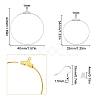 SUNNYCLUE DIY Dangle Earring DIY-SC0010-13-2