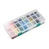 24 Colors Electroplate Glass Beads EGLA-JP0002-04B-8mm-7