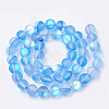 Synthetic Moonstone Beads Strands X-G-S283-8mm-10-2
