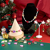 Cheriswelry DIY Christmas Tree Beads Jewelry Making Finding Kit GLAA-CW0001-06-19