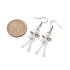 304 Stainless Steel Fairy Dangle Earrings EJEW-MZ00129-05-3