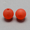 Transparent Acrylic Ball Beads FACR-R021-6mm-04-1