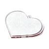 Valentine's Day Transparent Acrylic Pendant OACR-A025-02A-2