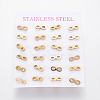304 Stainless Steel Stud Earrings EJEW-L227-043G-1