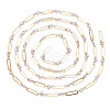 Brass Paperclip Chains CHC-N018-092-2