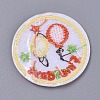 Computerized Embroidery Cloth Iron On/Sew On Patches DIY-D030-A02-2