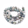 Natural Tree Agate Beads Strands X-G-T106-038-3