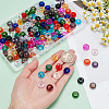   150Pcs 15 Colors Glass European Beads GLAA-PH0003-03-3