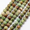 Natural Green Opal Beads Strands G-K209-05A-10mm-1