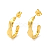 Golden 304 Stainless Steel Stud Earrings EJEW-K257-01B-G-1