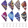 DIY Butterfly Wing Earring Making Kit DIY-TA0006-45-12